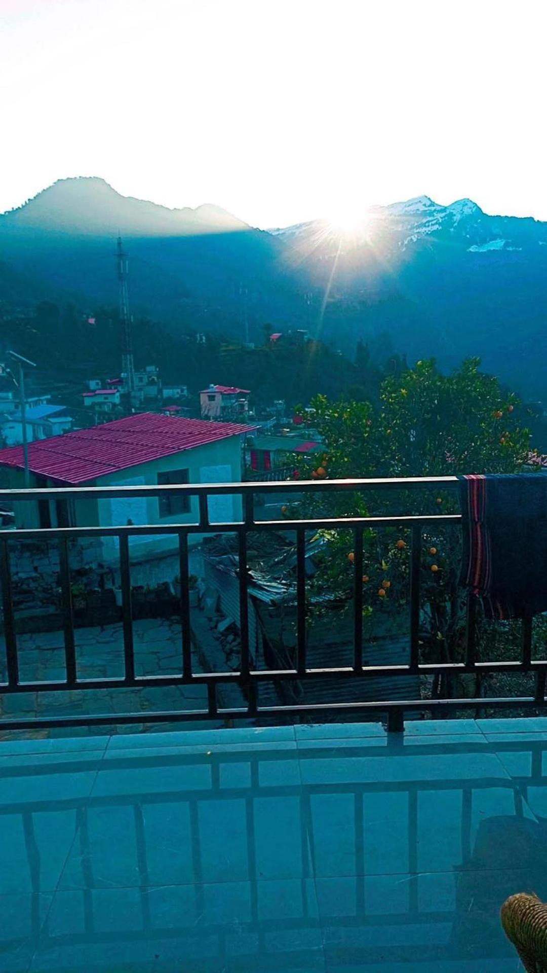 Mayur Homestay Ukhimath Bagian luar foto